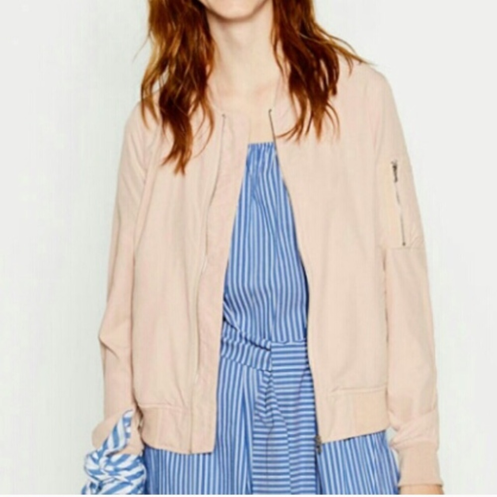 Zara Lightweight Bomber Jacket